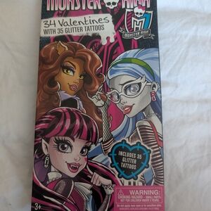Monster High Glitter Tattoos Set